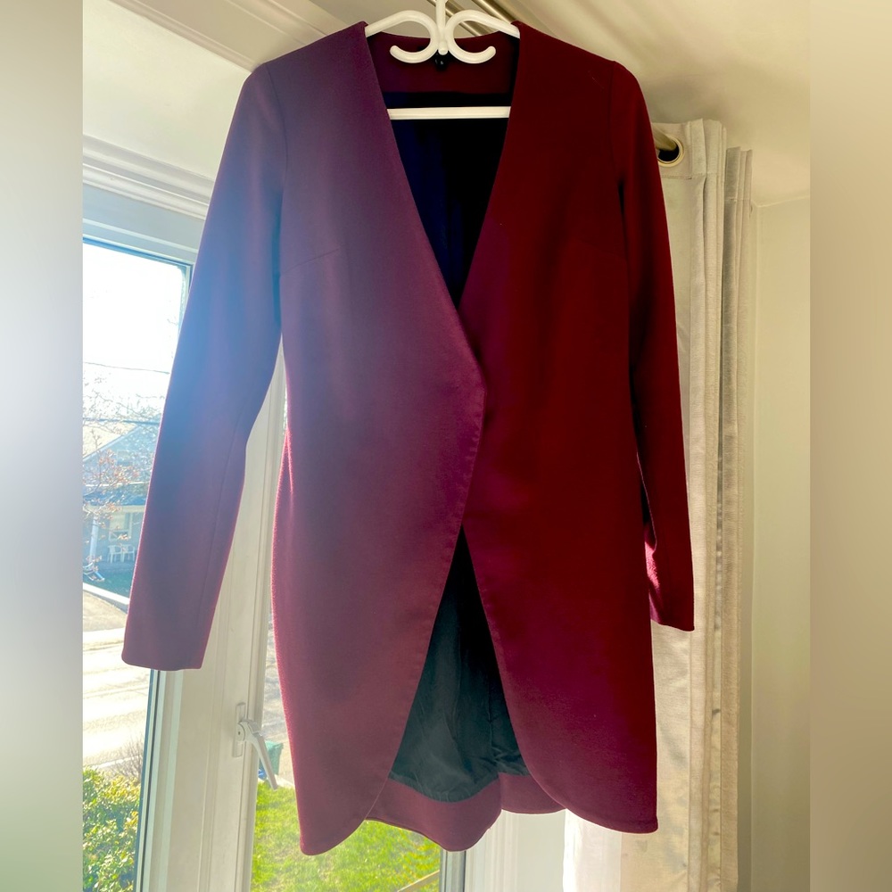 Purple blazer